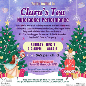 CLARA's TEA & NUTCRACKER PERFORMANCE